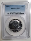 BEAUTIFUL 1964 Kennedy Half Dollar PR 69 PCGS Silver