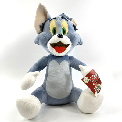Tom und Jerry Tom Plüschtier 35cm | Stofftier Original Etikett XL Kuscheltier