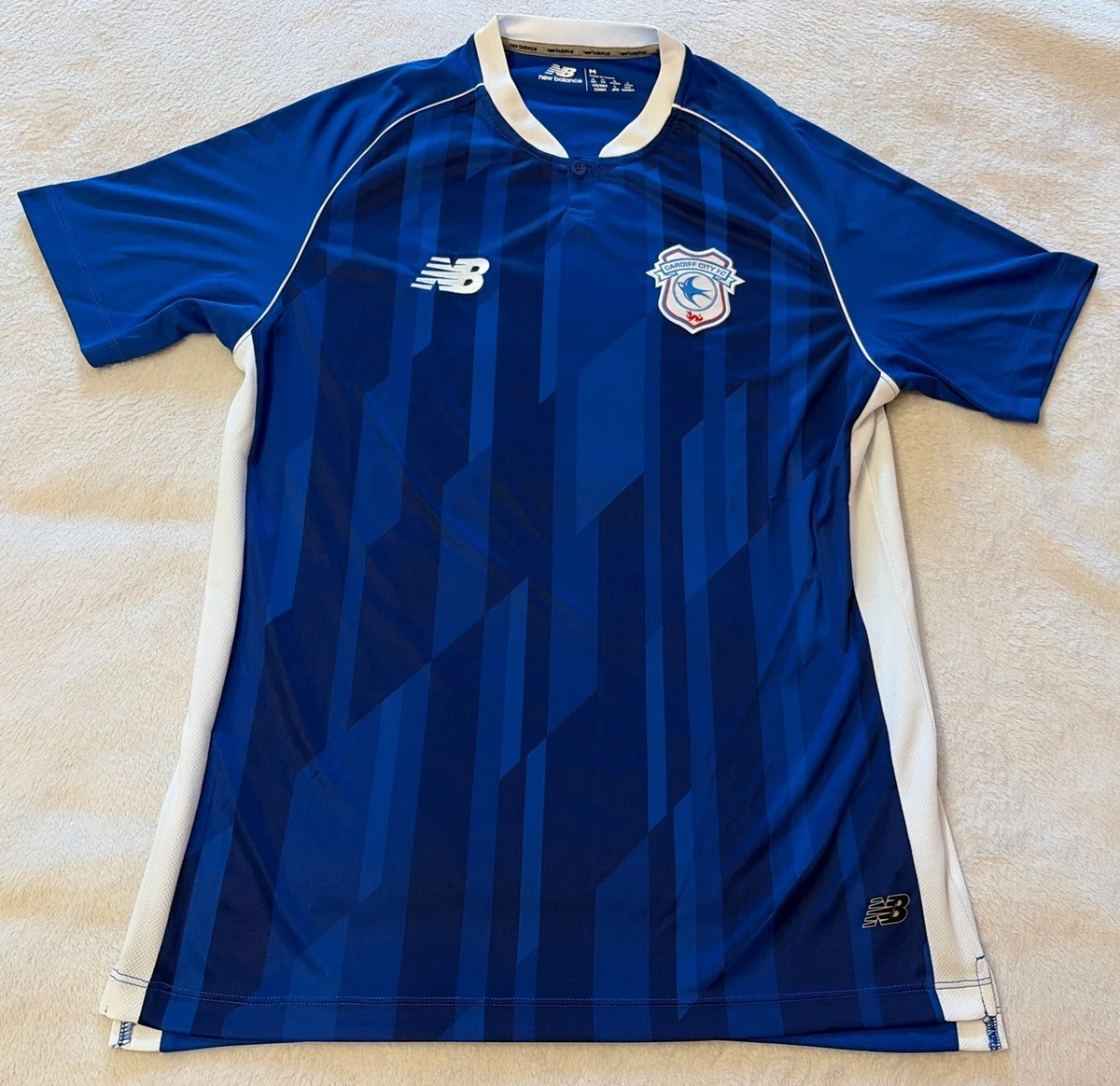 Maillot Domicile Cardiff City 2010 – Puma Bleu, Taille XXL Homme