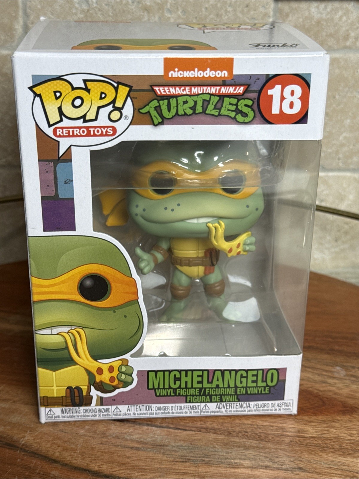 Funko Pop! Vinyl: Teenage Mutant Ninja Turtles - Michelangelo #18 Near Mint