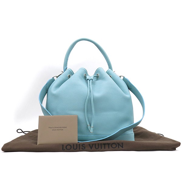 Louis Vuitton Sky Blue Haute Maroquinerie Chevre Noe GM