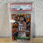 2025 Topps Cosmic Chrome Basketball Orange Galactic Refractor Chet Holmgren #126 PSA 9