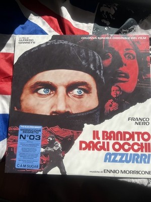 (OST) ENNIO MORRICONE - IL DANDITO DAGLI OCHI AZZURI, BLUE vinyl LP, SEALED! RSD