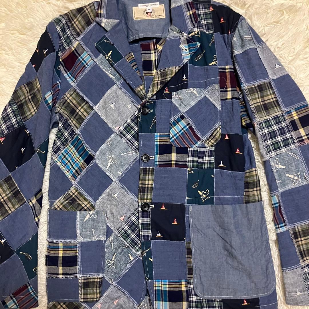 Engineered Garments Beams Plus Patchwork Multicol… - image 3