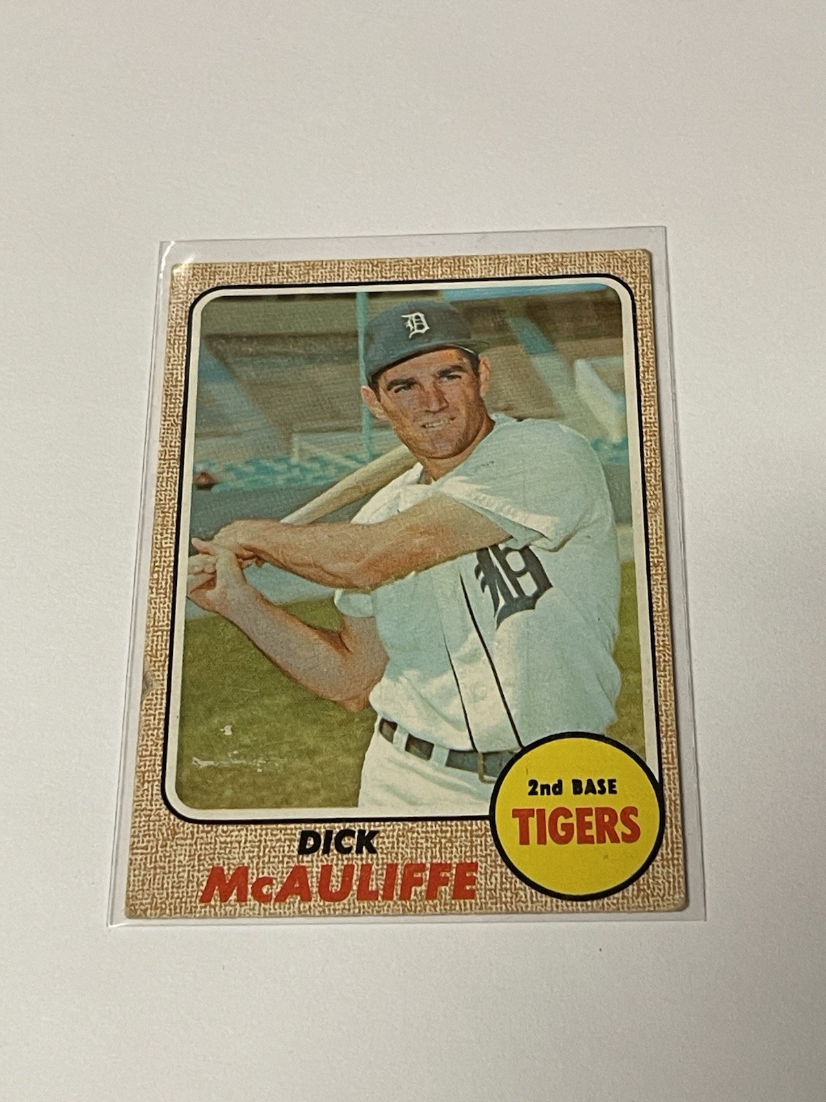 1968 Topps #285 Dick McAuliffe  **035118