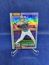 2026 Topps Series 1 #337 Francisco Alvarez Rainbow Foil Parallel Card NY Mets