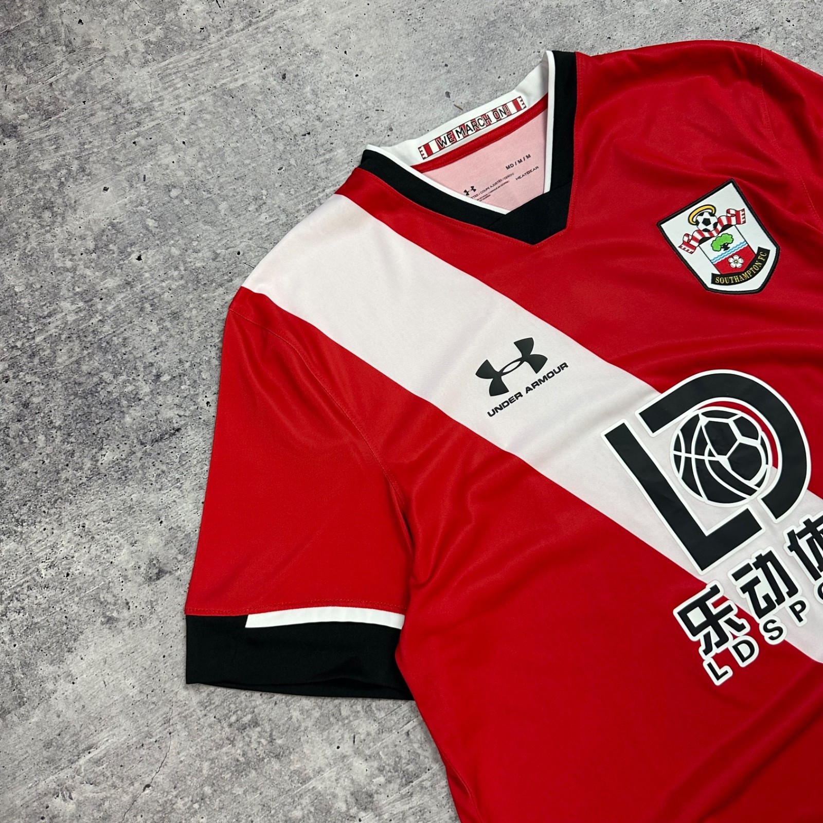 Southampton FC 2019/20 Home Jersey Ings #9 Under Armour Men’s M EPL thumbnail 4