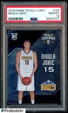2015-16 Panini Totally Certified #167 Nikola Jokic RC Rookie PSA 10 GEM MINT