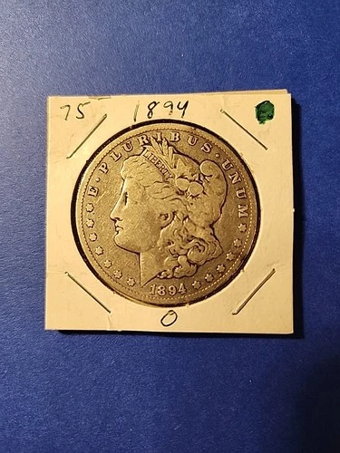 1894-O Morgan Silver Dollar In Very Good Condition