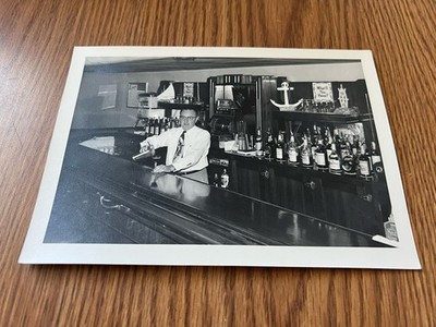1955 Original Photograph Beer Bar Tavern Photo Milwaukee Wisconsin Pabst Hamms