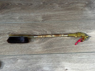 Vintage Pferdekopf Schuhbürste