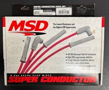 Msd 32819 Super Conductor Spark Plug Wire Set. Gm Ls1 97-on Vette Camaro Z31 Msd 32819 Super Conductor Spark Plug Wire Set. Gm Ls1 97-on Vette Camaro Z31