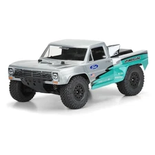 PRO3551-17  1967 Ford F-100 Race Truck Pre-Cut Body (Clear)
