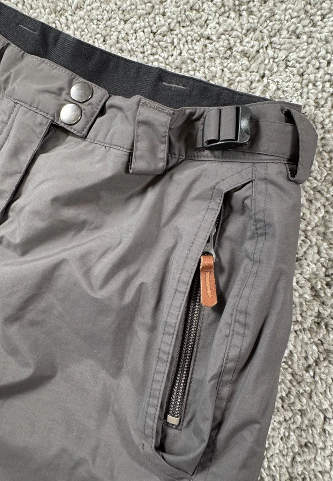 Columbia Convert Snow Pants Skiing Snowboarding Gray Pull On Kids Youth 10/12 - Image 3 of 4