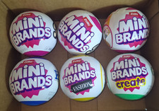 Zuru Mini Brands Lot of 6 Unopened Balls Fashion Home Garden Retro NEW Sealed
