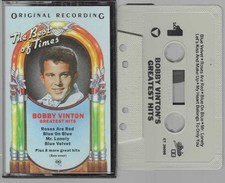 Bobby Vinton Greatest Hits Cassette, CBS VG-VG