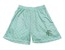 Eric Emmanuel Shorts Mens Size 3XL Green AOP ...