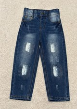Classic Distressed Kids Denim JeansUnbrandeSize: 100