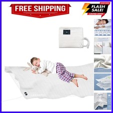 Grounding Sheets Silver Fiber Grounding Sheets for Baby Crib Bedding 27x52 In...