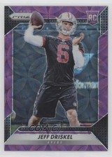 2016 Panini Prizm Rookie Purple Scope Prizm 25/99 Jeff Driskel #216 a4e