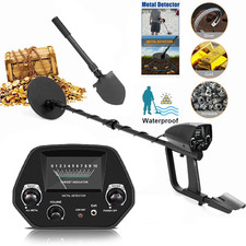 Deep Ground Metal Detector For Adults Underwater Beach Yard Waterproof Seeker US
