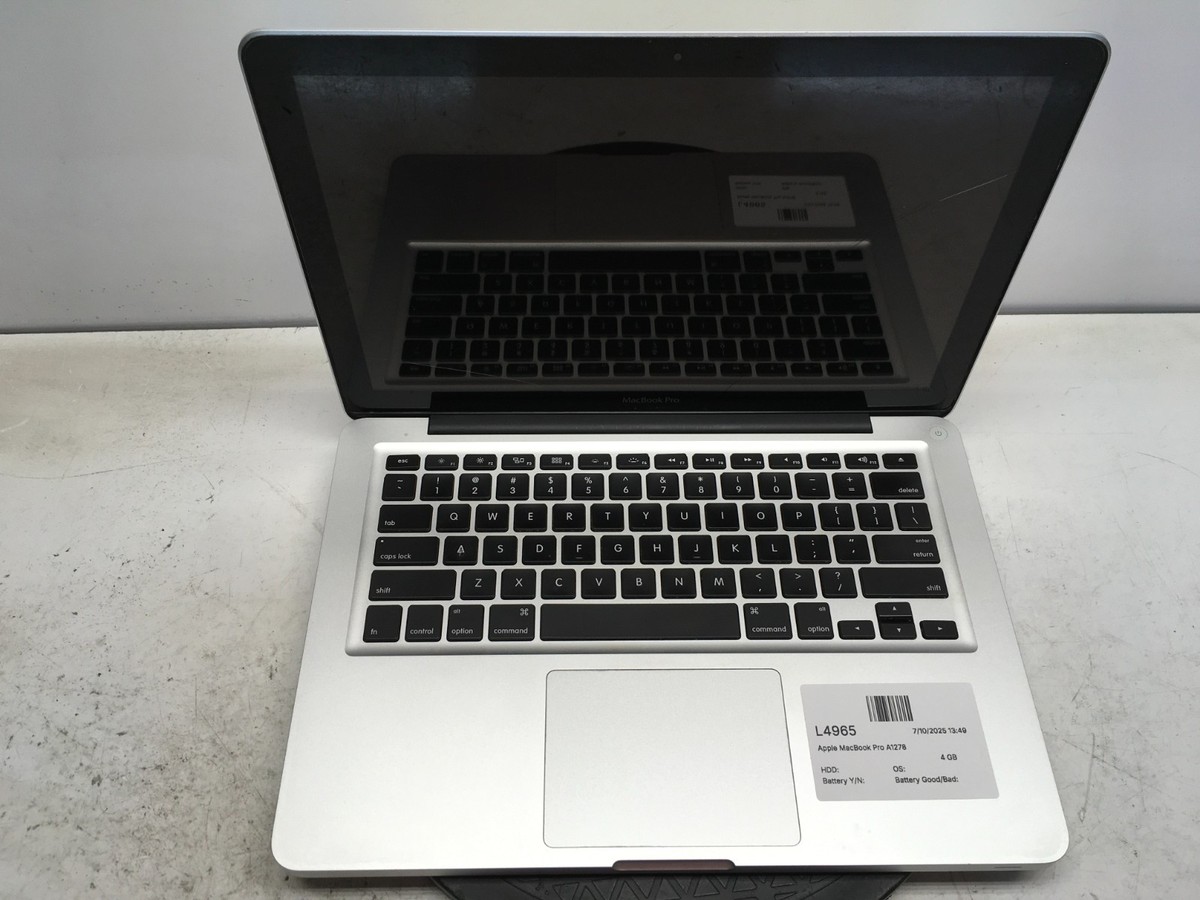 Apple MacBook Pro A1278 Intel Core i5 2.5GHz 4 GB NO HDD READ | eBay