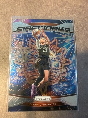 2024 Panini Prizm WNBA Basketball DiJonai Carrington Fireworks #5