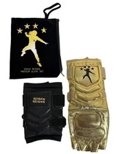 Premium Gold Roman Reigns Glove and Gauntlet Set