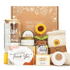 Thank You Gifts for Women  Employee Appreciation Gift Box Glass Set