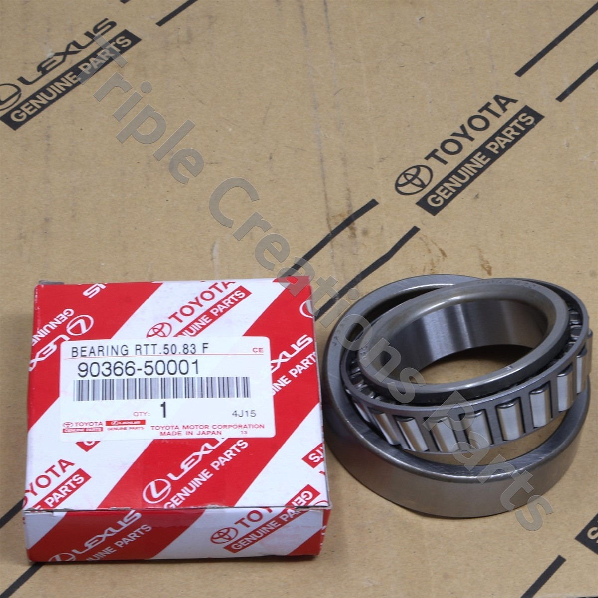 90366-50001 Genuine Toyota Bearing For Differential Case