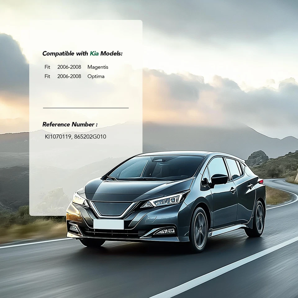 Amortiguador de energía de impacto de parachoques delantero para Kia Optima Magentis 2006 2007 2008 Foto 2 de 4