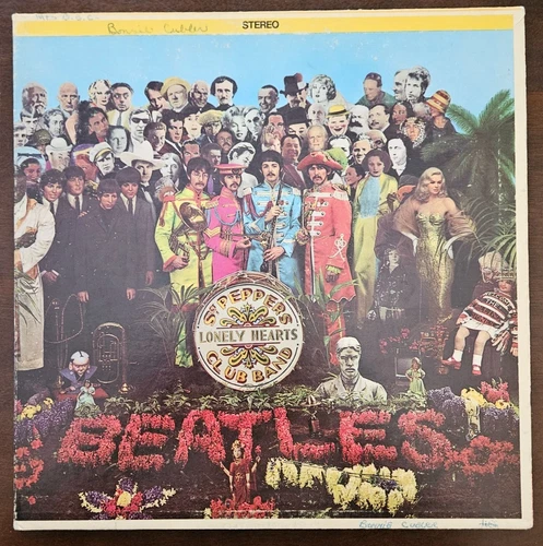 The Beatles Sgt Pepper’s Lonely Hearts Club Band SMAS-2653 Stereo LP VG Vinyl