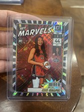 2025 Panini Donruss WNBA #16 Kiki Iriafen Net Marvels Diamond Holo Rookie