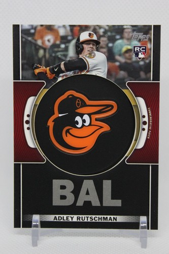 Adley Rutschman [Red] #TLP-AR 2023 Topps Team Logo Patch card