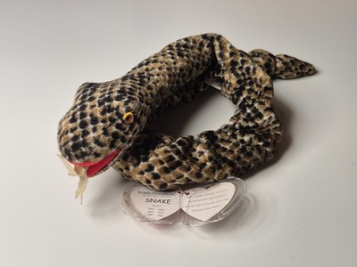 Ty Beanie Babies Zodiac Collection Snake die Schlange mit Tag abgetrennt