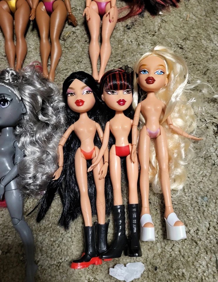 Lote de 14 muñecas desnudas para personalización (LOL OMG, LOL TWEENS, BRATZ, BARBIE, RH) Foto 3 de 4