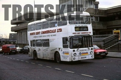 35mm Slide Kentish Bus Leyland AN68B Roe 684 KPJ274W 1991 Original