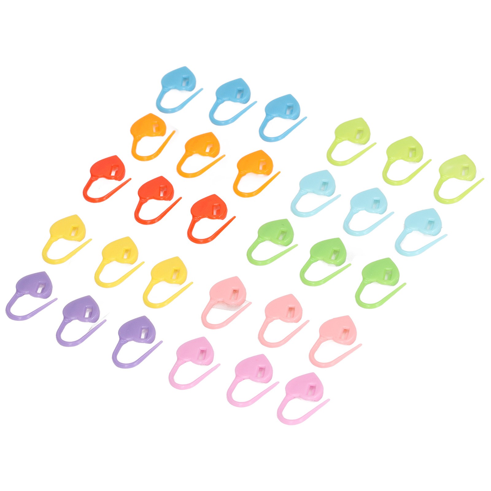 New Knitting Stitch Markers Reusable Knitting Stitch Rings 50PCS For