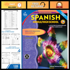 Spanish Workbook for Middle & High School - G...