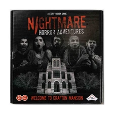 Identity Party Game  Nightmare Horror Adventures - Welcome to Crof Box VG+/Mint