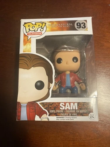 Funko Pop! Vinyl: Supernatural Sam Winchester #93 Box Damaged
