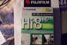 Fujifilm Hi8MP 8 mm P6-120 2 pack sealed