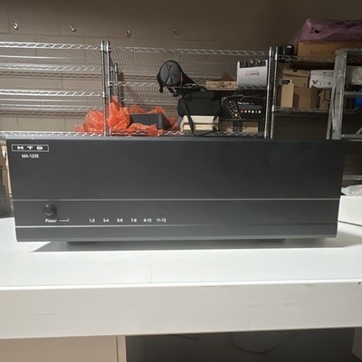 HTD MA-1235 12-Channel Multi-Zone Amplifier Class AB RCA, 12V Trigger