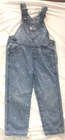 OshKosh B’gosh Vestback Vintage Denim Pink Heart Overalls 3 3T Toddler