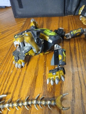 Mega Bloks Lot  Transforming Blok Bots Cyborgs vs Mutroids Beastor 