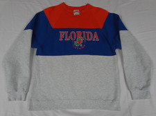 VINTAGE NUTMEG UF UNIVERSITY OF FLORIDA GATORS PULLOVER SWEATSHIRT XL L522
