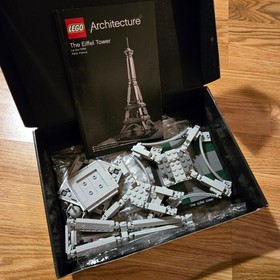 LEGO ARCHITECTURE: The Eiffel Tower - Set # 21019 - Used