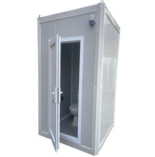 Portable Toilet Unit Welfare Cabin Modular Toilet Block 130x130 cm