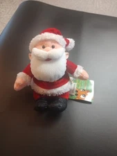 Stuffins 1998 CVS The Island Of Misfit Toys Santa Claus Bean Plush 7" Vintage