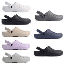 Mens Ladies Clogs Womens Unisex Sandals Slippers Slip On Mules Summer Beach
